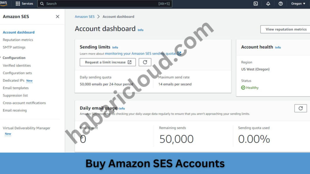 Buy Amazon SES Accounts